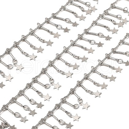 Rack Plating Brass Link Chains CHC-A007-05P-1