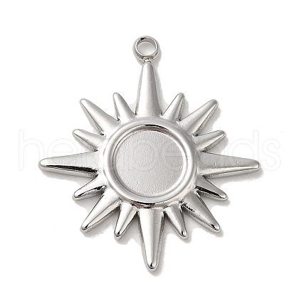 Non-Tarnish 304 Stainless Steel Pendants STAS-K263-36P-1