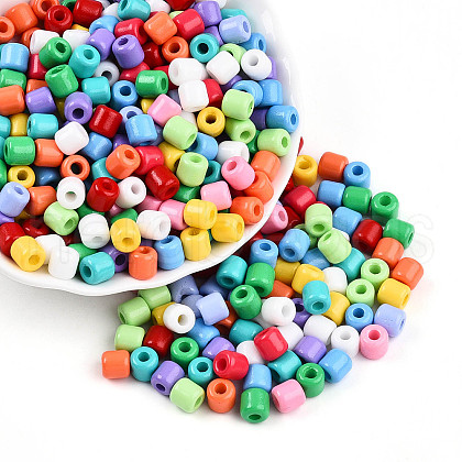 Opaque Colours Glass Seed Beads SEED-N007-14D-1