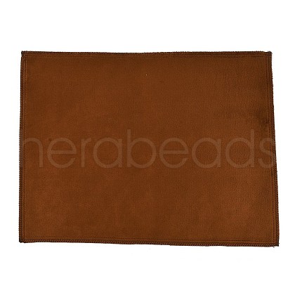 Velvet Silver Polishing Cloth for Jewelry AJEW-R006-03D-1
