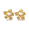 304 Stainless Steel Stud Earring Findings EJEW-F361-15G-2