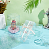 Transparent PET Tea Storage Boxes CON-WH0106-08A-5