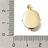 Brass Micro Pave Cubic Zirconia Pendants KK-K388-24G-3