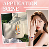 SUNNYCLUE 20Pcs 10 Styles Silicone Focal Beads SIL-SC0002-05-5