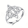 Brass Finger Rings for Women FS-WG7B597-04-4