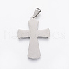 Tarnish Resistant 304 Stainless Steel Pendants STAS-H429-09P-2