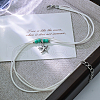 Elegant Synthetic Turquoise Beads Anklet CN3556-1
