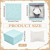 Cardboard Jewelry Watch Storage Gift Box CON-WH0092-67C-2