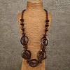 Bohemian Style Natural Coconut Beaded Necklaces for Women FS-WGFADBE-06-1