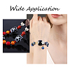 Unicraftale 15Pcs 3 Colors Stainless Steel Textured Beads STAS-UN0021-01-5