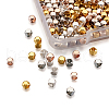 Jewelry Brass Cube Spacer Beads KK-PJ0001-02-4