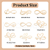 Nickel Decoration Stickers DIY-WH0450-108-2