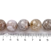 Natural Dragon Veins Agate(Dyed & Heated) Beads Strands G-K390-A09-01-5