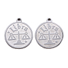 Non-Tarnish 201 Stainless Steel Pendants STAS-R106-03-1
