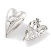 Tarnish Resistant 304 Stainless Steel Stud Earrings EJEW-K283-04P-1