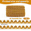 Metallic Braided Lace Trim OCOR-WH0086-92-2