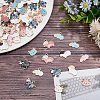   60Pcs 12 Style Alloy Enamel Pendants ENAM-PH0002-77-4
