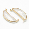Natural Quartz Crystal Pendants G-Q969-04G-2