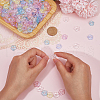 SOFPLATE 400Pcs Transparent Acrylic Beads MACR-SP0001-20-3