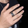 Men's Stainless Steel Finger Rings RJEW-BB29955-12-2