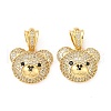 Brass Micro Pave Cubic Zirconia Pendant KK-H441-01C-G-2
