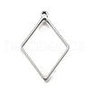 304 Stainless Steel Pendants STAS-S181-01P-F-1