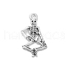 Tibetan Style Alloy Pendants for Halloween PALLOY-O002-09C-AS-1