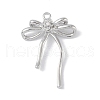 Brass Micro Pave Clear Cubic Zirconia Pendants KK-U008-03A-P-1