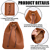 Rectangle Cowhide Leather Jewelry Storage Pouches AJEW-WH20002-33B-02-6