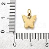 304 Stainless Steel Crystal Rhinestone Pendants STAS-E550-28G-3