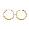 Ion Plating(IP) 304 Stainless Steel Huggie Hoop Earrings EJEW-F111A-20mm-G-2
