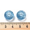 Transparent Acrylic European Beads TACR-P009-A01-09-3
