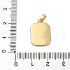 Brass Micro Pave Cubic Zirconia Pendants KK-P308-16G-02-3