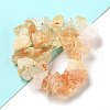 Raw Rough Natural Citrine Beads Strands G-P528-A01-01-2