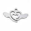 Non-Tarnish 201 Stainless Steel Charms STAS-S081-079-2