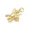 Rack Plating Brass Pendants KK-D343-07G-2