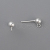 304 Stainless Steel Ball Stud Earring Post X-STAS-H410-10S-A-2