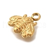 Ion Plating(IP) 304 Stainless Steel Charms STAS-M075-13G-2