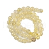 Natural Lemon Quartz Beads Strands G-H062-A01-02-3