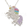 Alloy Pendant Necklaces X-NJEW-S416-01A-1