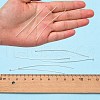 100Pcs Brass Ball Head Pins KK-YW0002-42S-5