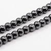 Fashionable Magnetic Synthetic Hematite Graduated Beads Necklaces NJEW-K006-23C-3