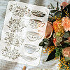 Plastic Drawing Painting Stencils Templates DIY-WH0396-372-3