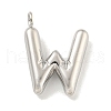 Non-Tarnish 304 Stainless Steel Pendants STAS-C102-15P-W-1