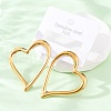 304 Stainless Steel Stud Earrings EJEW-Z098-03G-3