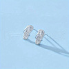 Flip Flop Alloy Crystal Rhinestone Stud Earrings FS-WGD6AB8-02-1