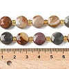 Natural Picture Jasper Beads Strands G-G271-C04-10mm-5