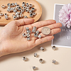 Mega Pet 100Pcs 10 Style Tibetan Style Alloy European Beads TIBEB-MP0001-01-15