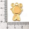 304 Stainless Steel Pendant Cabochon Settings STAS-E545-04E-G-3