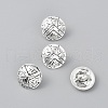 Alloy Shank Buttons FIND-WH0111-334AS-2